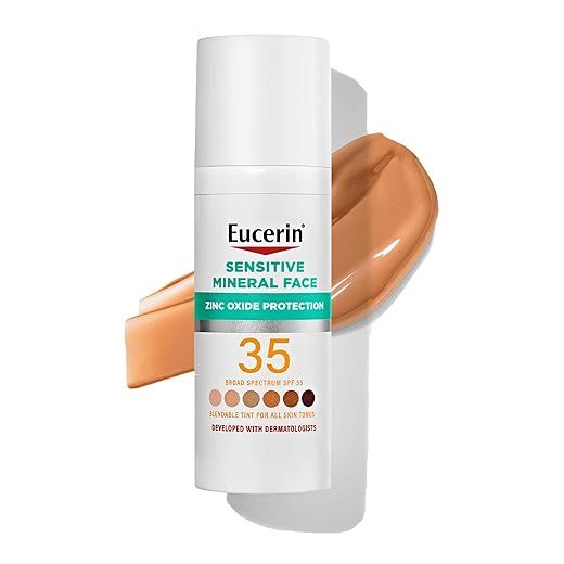 Eucerin Tinted Mineral Sunscreen Review: A Must-Have!